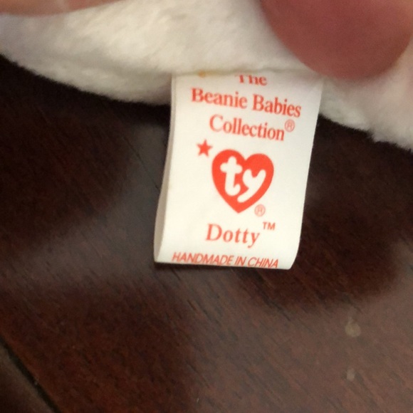 Beanie Babies 1996 Dotty and 1998 Gigi by Ty - Picture 3 of 6